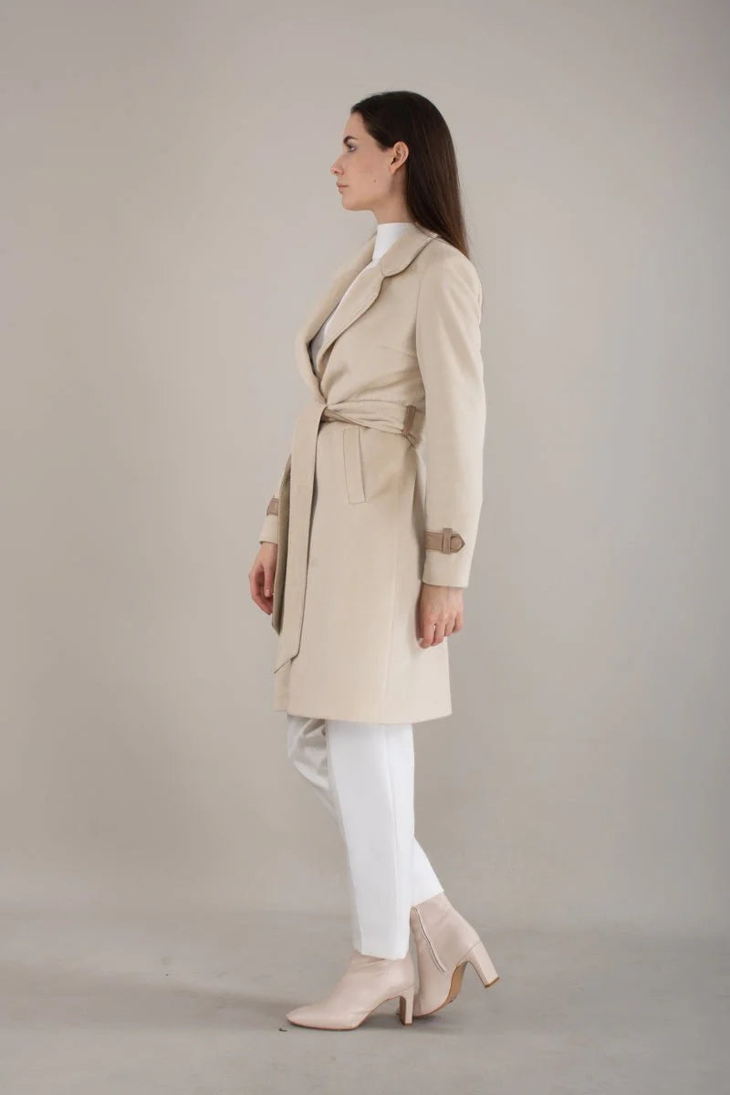 ZMS 3097 Coat Cream