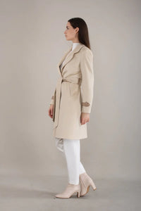 ZMS 3097 Coat Cream