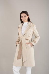 ZMS 3097 Coat Cream