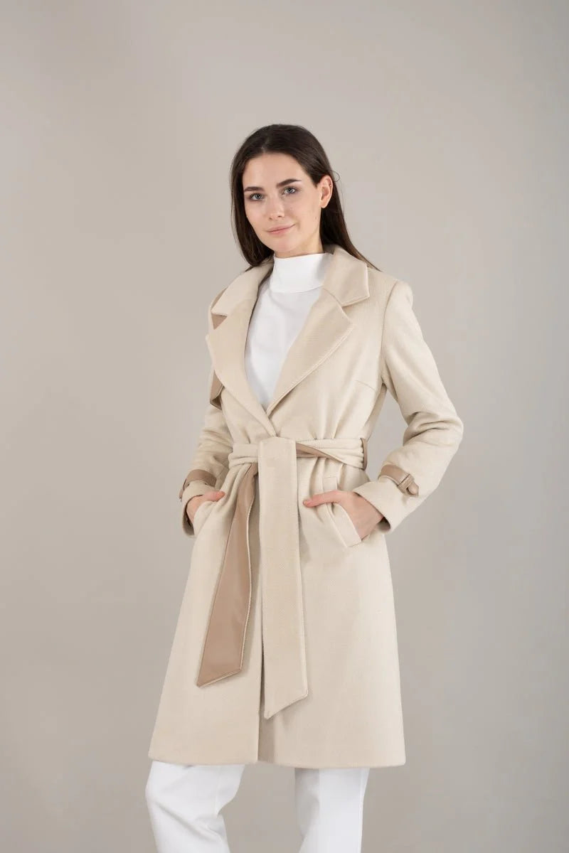 ZMS 3097 Coat Cream