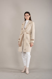 ZMS 3097 Coat Cream