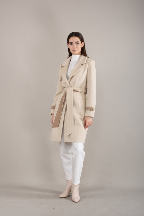 ZMS 3097 Coat Cream